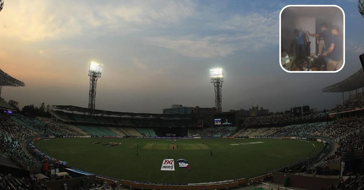 Fire Erupts in Kolkata's Eden Gardens Stadium