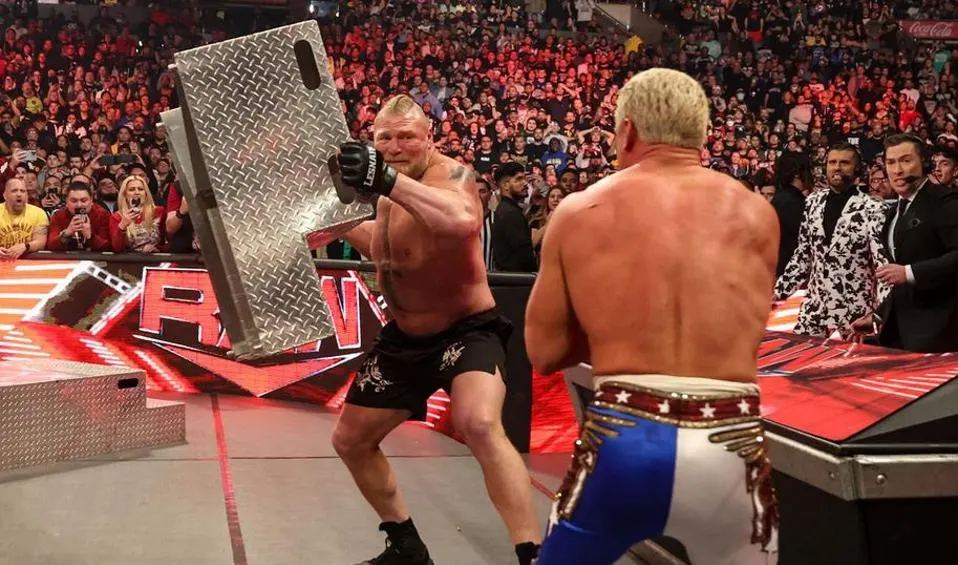 Cody Rhodes beats Brock Lesnar